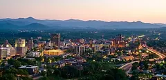 Asheville cityscape
