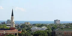 Galveston cityscape