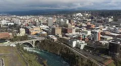Spokane cityscape